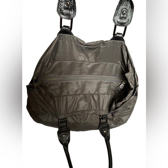 Christopher Kon Canvas/Leather Large Tote Bag/Purse - Picture 5 of 15